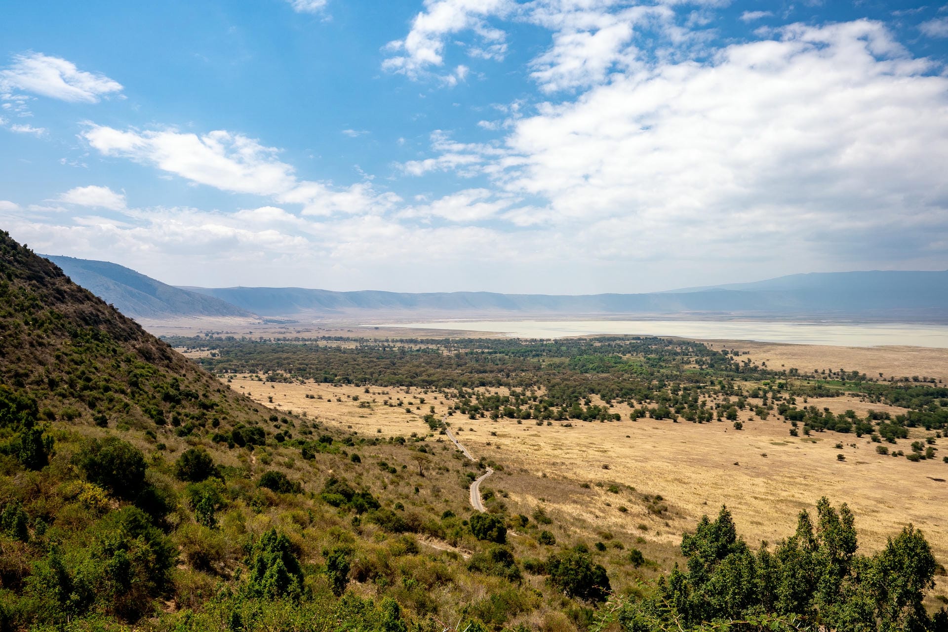 Aussicht über den Ngorongoro Krater