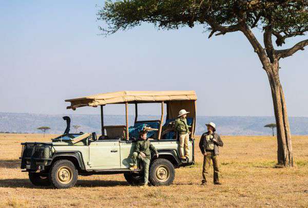 Pirschfahrt im Nyerere Nationalpark